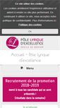 Mobile Screenshot of pole-lyrique-excellence.com